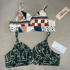 2 New Pair of Bralettes